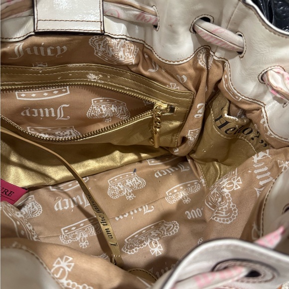 RARE Y2K JUICY COUTURE Daisy Terry Cotton Tote Handbag Vintage. - Picture 11 of 12